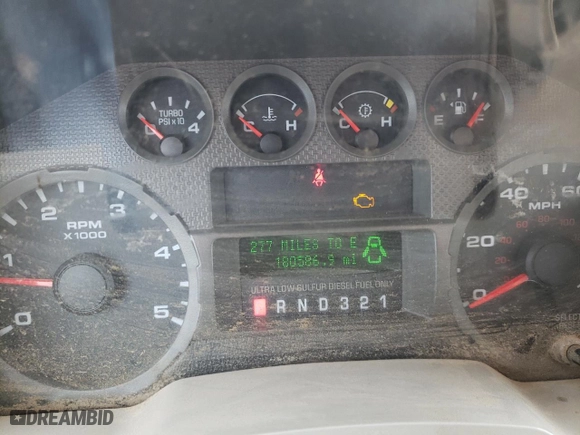 2008 Ford Super Duty F-350 DRW XL with VIN 1FTWW33R78EC42612, listed as a Copart auction lot 72239614 with 180,586 mi miles and Salvage Title. Bid and sale history available at carsss.com. Image 9.