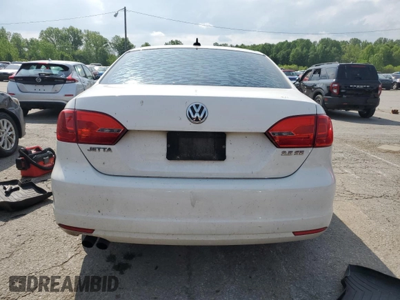 2013 Volkswagen Jetta SE with VIN 3VWDP7AJ4DM351667, listed as a Copart auction lot 54541425 with 185,854 mi miles and Salvage title. Bid and sale history available at DreamBid. Image 6.