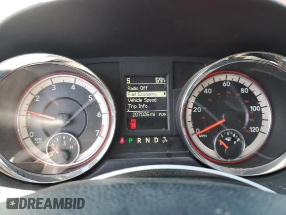 2015 Dodge Grand Caravan SXT with VIN 2C4RDGCG2FR718449, listed as a Copart auction lot 53922505 with 207,026 mi miles and Clean Title. Bid and sale history available at DreamBid. Image 9.