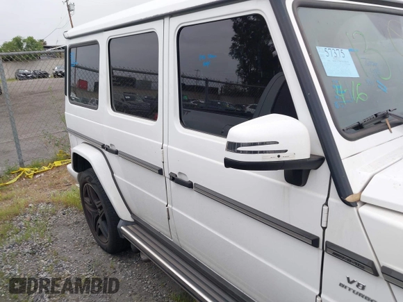 2017 Mercedes-Benz G-Class AMG G 63 with VIN WDCYC7DF1HX266156, listed as a IAAI auction lot 41943971 with 66,869 mi miles. Bid and sale history available at carsss.com. Image 14.