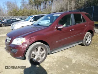 2008 Mercedes-Benz M 350 with VIN 4JGBB86E08A319159, listed as a Copart auction lot 42737925 with 107,106 mi miles and Salvage Title. Bid and sale history available at DreamBid. Image 1.