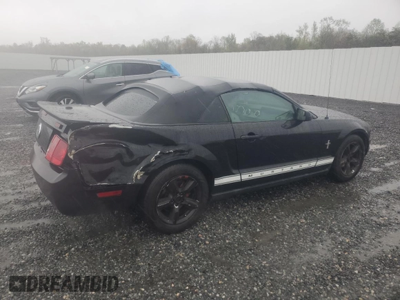 2008 Ford Mustang Deluxe with VIN 1ZVHT84N185109996, listed as a Copart auction lot 52171085 with 141,092 mi miles and Salvage Title. Bid and sale history available at carsss.com. Image 3.