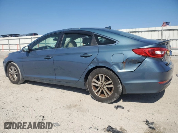 2015 Hyundai Sonata 2.4L SE with VIN 5NPE24AF3FH056200, listed as a Copart auction lot 53630545 with 100,634 mi miles and Salvage Title. Bid and sale history available at carsss.com. Image 2.