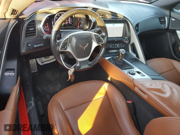 2014 Chevrolet Corvette 2LT with VIN 1G1YC2D74E5122781, listed as a Copart auction lot 82669644 with 74,658 mi miles and Clean Title. Bid and sale history available at carsss.com. Image 8.