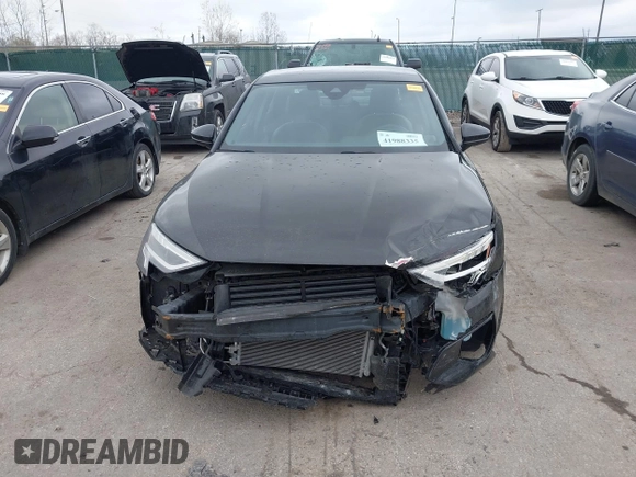 2023 Audi A3 Premium z VIN WAUAUDGY4PA122471, wystawiony jako IAAI lot #41988335 z przebiegiem 11 848 mil mil oraz . Historia ofert i sprzedaży dostępna na DreamBid. Obrazek 12.