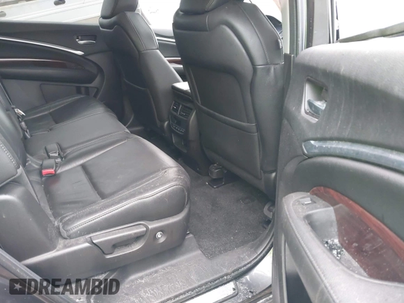 2014 Acura MDX Tech Pkg with VIN 5FRYD4H43EB504717, listed as a IAAI auction lot 41126914 with 1 mi miles. Bid and sale history available at carsss.com. Image 8.