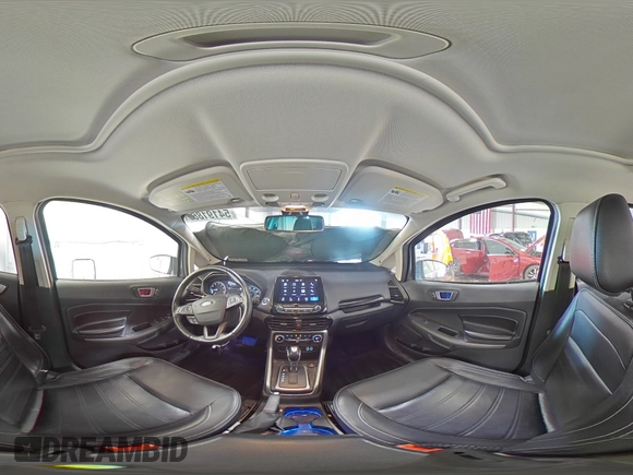 2019 Ford EcoSport Titanium with VIN MAJ6S3KL9KC285706, listed as a Copart auction lot 54191865 with 57,124 mi miles and Salvage Title. Bid and sale history available at DreamBid. Image 15.
