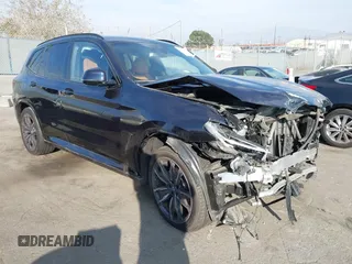 2024 BMW X3 sDrive30i with VIN WBX47DP07RN272655, listed as a IAAI auction lot 41018753 with 11,330 mi miles and . Bid and sale history available at DreamBid. Image 1.