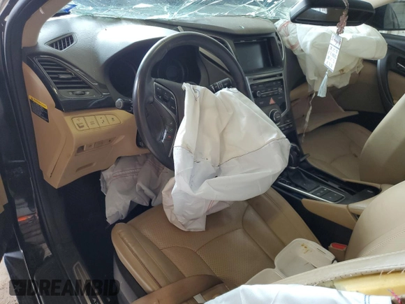 2016 Hyundai Azera Limited с VIN KMHFH4JG0GA563202, выставлен на аукционе Copart как лот 55341115 с пробегом Не указан миль и Списание • Salvage title. История ставок и продаж доступна на DreamBid. Изображение 8.