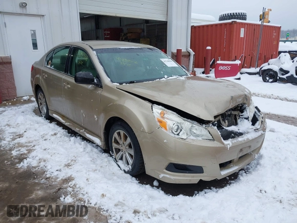 2010 Subaru Legacy 2.5i with VIN 4S3BMCA67A3230961, listed as a IAAI auction lot 41548506 with 203,394 mi miles. Bid and sale history available at carsss.com. Image 1.