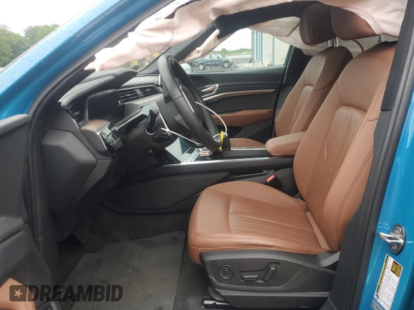 2019 Audi e-tron Premium Plus с VIN WA1LAAGE7KB013766, выставлен на аукционе Copart как лот 57432775 с пробегом 18 657 миль миль и Списание • Salvage title. История ставок и продаж доступна на DreamBid. Изображение 7.