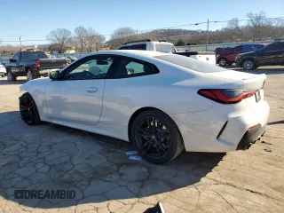 2023 BMW 4 Series 430i with VIN WBA53AP06PCL93808, listed as a Copart auction lot 40823274 with 9,338 mi miles and . Bid and sale history available at DreamBid. Image 2.