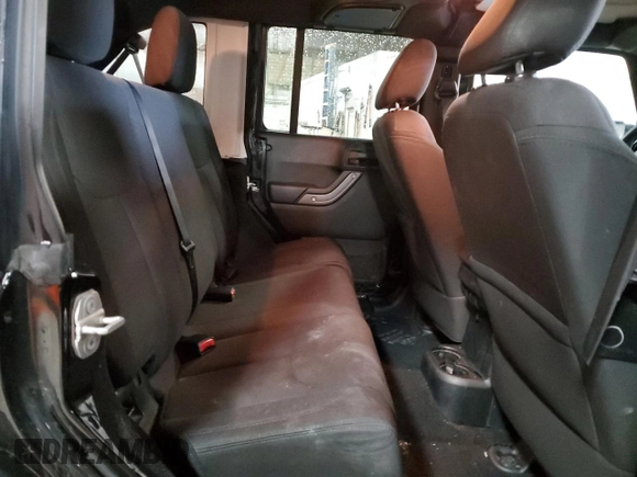 2016 Jeep Wrangler Unlimited Freedom с VIN 1C4BJWDG0GL158413, выставлен на аукционе Copart как лот 56829765 с пробегом 65 794 миль миль и Списание • Salvage title. История ставок и продаж доступна на DreamBid. Изображение 11.