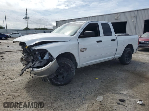 2019 Ram 1500 Express z VIN 1C6RR7FG2KS720893, wystawiony jako Copart lot #59665855 z przebiegiem 90 172 mil mil oraz Nie do naprawy • Non repairable. Historia ofert i sprzedaży dostępna na DreamBid. Obrazek 1.