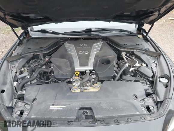 2016 Infiniti Q50 Premium with VIN JN1EV7AP1GM303757, listed as a IAAI auction lot 41967072 with 95,238 mi miles and . Bid and sale history available at carsss.com. Image 10.