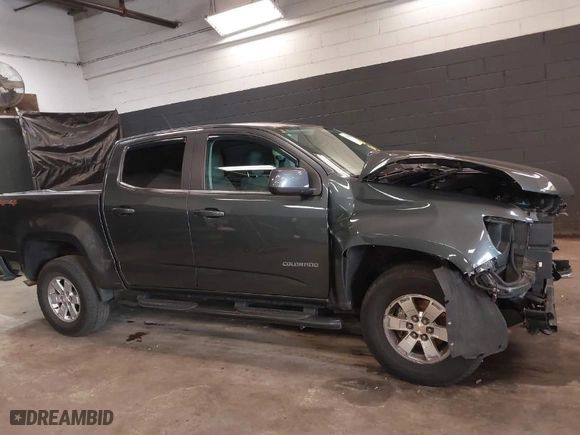 2017 Chevrolet Colorado 4WD WT with VIN 1GCGTBEN5H1169135, listed as a IAAI auction lot 41810065 with 36,499 mi miles. Bid and sale history available at carsss.com. Image 14.