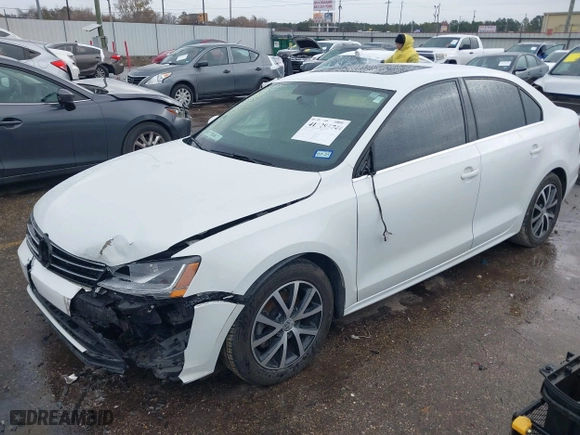 2018 Volkswagen Jetta 1.4T SE with VIN 3VWDB7AJ1JM221517, listed as a IAAI auction lot 41329474 with 87,450 mi miles. Bid and sale history available at carsss.com. Image 17.