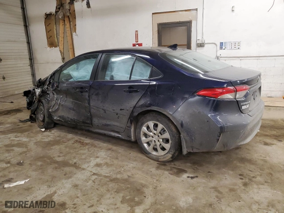 2024 Toyota Corolla LE with VIN 5YFB4MDE1RP169585, listed as a Copart auction lot 47581415 with 0 mi miles and Salvage Title. Bid and sale history available at carsss.com. Image 2.