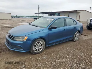 2015 Volkswagen Jetta S с VIN 3VW2K7AJ3FM216513, выставлен на аукционе Copart как лот 59505485 с пробегом 105 041 миль миль и Списание • Salvage title. История ставок и продаж доступна на DreamBid. Изображение 1.