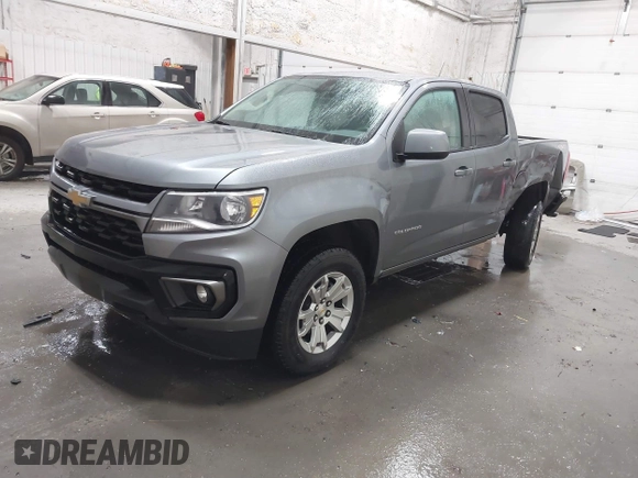 2022 Chevrolet Colorado 4WD LT with VIN 1GCGTCEN2N1279626, listed as a IAAI auction lot 40959698 with 23,160 mi miles and . Bid and sale history available at DreamBid. Image 2.