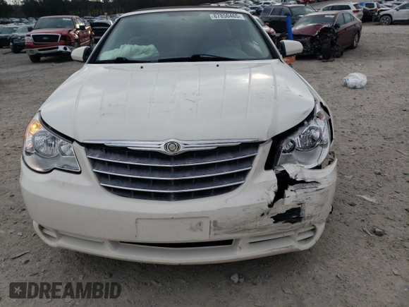 2008 Chrysler Sebring Touring with VIN 1C3LC55R18N295282, listed as a Copart auction lot 87850465 with 123,728 mi miles and Salvage Title. Bid and sale history available at DreamBid. Image 5.