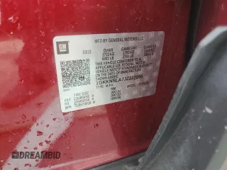 2018 GMC Acadia SLE with VIN 1GKKNSLA7JZ222059, listed as a Copart auction lot 53803435 with 97,704 mi miles and Non Repairable. Bid and sale history available at carsss.com. Image 13.