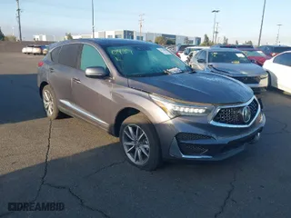 2021 Acura RDX w/Technology Package with VIN 5J8TC1H56ML000939, listed as a IAAI auction lot 41613894 with 35,057 mi miles. Bid and sale history available at carsss.com. Image 1.