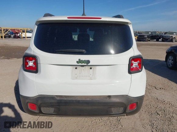 2015 Jeep Renegade Latitude with VIN ZACCJABT7FPC09665, listed as a IAAI auction lot 41801983 with 80,428 mi miles and . Bid and sale history available at DreamBid. Image 17.