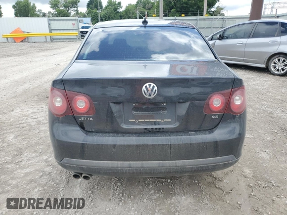 2009 Volkswagen Jetta SE with VIN 3VWRM71K49M172348, listed as a Copart auction lot 60603895 with 129,515 mi miles and Salvage title. Bid and sale history available at DreamBid. Image 6.