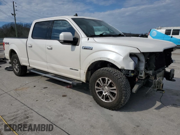 2019 Ford F-150 XL with VIN 1FTFW1E15KFC61298, listed as a Copart auction lot 50337045 with 238,240 mi miles and Salvage title. Bid and sale history available at DreamBid. Image 4.
