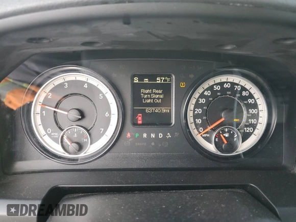 2017 Ram 1500 Tradesman с VIN 1C6RR7KG3HS507076, выставлен на аукционе Copart как лот 42643365 с пробегом 63 740 миль миль и Списание • Salvage title. История ставок и продаж доступна на DreamBid. Изображение 9.