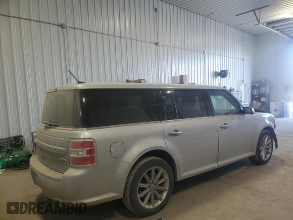 2014 Ford Flex Limited with VIN 2FMGK5D86EBD27008, listed as a Copart auction lot 88843025 with 132,846 mi miles and Salvage Title. Bid and sale history available at carsss.com. Image 3.