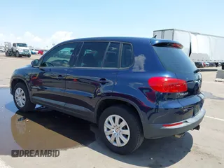 2013 Volkswagen Tiguan with VIN WVGCV3AX6DW605876, listed as a IAAI auction lot 42431619 with 106,279 mi miles and . Bid and sale history available at DreamBid. Image 3.