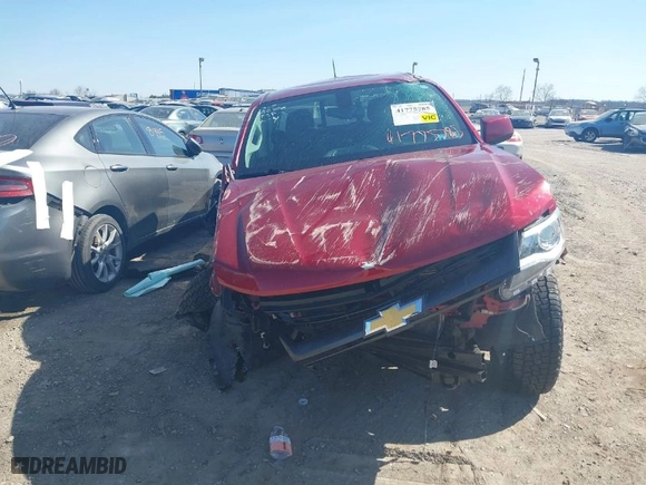 2019 Chevrolet Colorado 4WD Z71 with VIN 1GCGTDEN0K1115177, listed as a IAAI auction lot 41775785 with 48,825 mi miles. Bid and sale history available at carsss.com. Image 12.