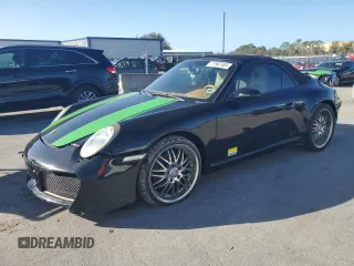 2006 Porsche 911 Carrera with VIN WP0CA29976S756591, listed as a Copart auction lot 77962404 with 110,147 mi miles and Salvage Title. Bid and sale history available at carsss.com. Image 1.