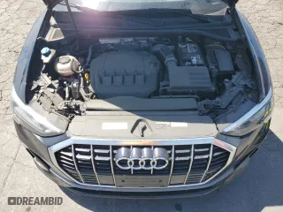2020 Audi Q3 S line Premium with VIN WA1DECF35L1117748, listed as a Copart auction lot 52718865 with 33,847 mi miles and Clean Title. Bid and sale history available at carsss.com. Image 12.