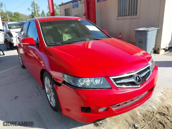 2008 Acura TSX with VIN JH4CL96868C021448, listed as a IAAI auction lot 41322979 with 1 miles. Bid and sale history available at carsss.com. Image 1.
