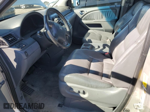 2007 Honda Odyssey EX-L with VIN 5FNRL38697B436642, listed as a Copart auction lot 47068245 with Not Provided miles and Clean Title. Bid and sale history available at DreamBid. Image 7.