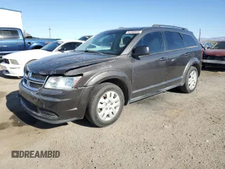 2015 Dodge Journey SE z VIN 3C4PDCAB3FT578318, wystawiony jako Copart lot #53398935 z przebiegiem 133 841 mil mil oraz Szkoda całkowita • Salvage title. Historia ofert i sprzedaży dostępna na DreamBid. Obrazek 1.