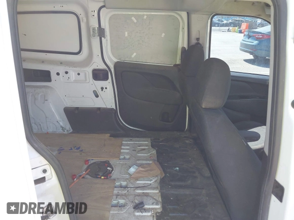 2015 Ram ProMaster City Cargo Tradesman with VIN ZFBERFAT0F6A63215, listed as a IAAI auction lot 41796204 with 359,824 mi miles. Bid and sale history available at carsss.com. Image 8.