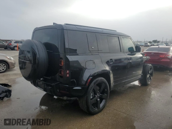 2024 Land Rover Defender X-Dynamic SE with VIN SALE27EU0R2352199, listed as a Copart auction lot 80959384 with 2,435 mi miles and Salvage title. Bid and sale history available at DreamBid. Image 3.