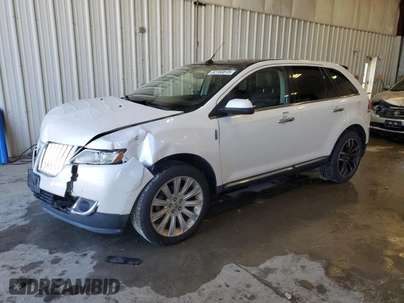 2011 Lincoln MKX z VIN 2LMDJ8JK4BBJ31821, wystawiony jako Copart lot #52150815 z przebiegiem 125 597 mil mil oraz Nie do naprawy • Non repairable. Historia ofert i sprzedaży dostępna na DreamBid. Obrazek 1.