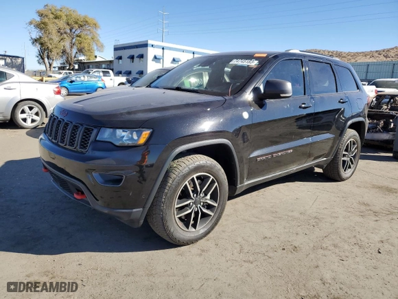 2019 Jeep Grand Cherokee Trailhawk with VIN 1C4RJFLT5KC612421, listed as a Copart auction lot 74745183 with 55,381 mi miles. Bid and sale history available at carsss.com. Image 1.