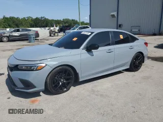 2024 Honda Civic Sport z VIN 2HGFE2F56RH561744, wystawiony jako Copart lot #55922385 z przebiegiem 28 264 mil mil oraz Szkoda całkowita • Salvage title. Historia ofert i sprzedaży dostępna na DreamBid. Obrazek 1.