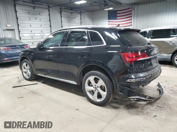 2023 Audi Q5 S line Prestige with VIN WA1FAAFY2P2061904, listed as a Copart auction lot 41449045 with Not provided miles and Non repairable. Bid and sale history available at DreamBid. Image 2.