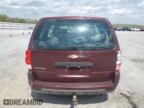 2008 Chevrolet Uplander Cargo with VIN 1GBDV13178D153240, listed as a Copart auction lot 52016975 with 204,337 mi miles and Salvage Title. Bid and sale history available at carsss.com. Image 6.