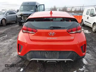 2019 Hyundai Veloster 2.0 with VIN KMHTG6AF6KU005046, listed as a IAAI auction lot 41073491 with 31,490 mi miles. Bid and sale history available at carsss.com. Image 16.