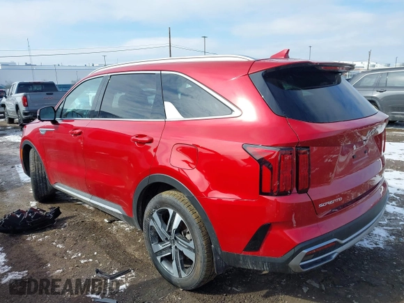 2023 Kia Sorento SX Prestige with VIN KNDRMDLH8P5165845, listed as a IAAI auction lot 41705546 with 17,219 mi miles and . Bid and sale history available at DreamBid. Image 3.
