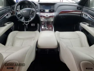 2013 Infiniti M z VIN JN1BY1AP8DM514263, wystawiony jako Copart lot #52756375 z przebiegiem Nie podano mil oraz Szkoda całkowita • Salvage title. Historia ofert i sprzedaży dostępna na DreamBid. Obrazek 8.
