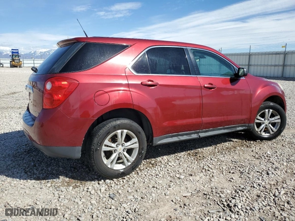 2010 Chevrolet Equinox LS with VIN 2CNALBEW8A6374347, listed as a Copart auction lot 51434704 with 0 mi miles and Salvage Title. Bid and sale history available at carsss.com. Image 3.